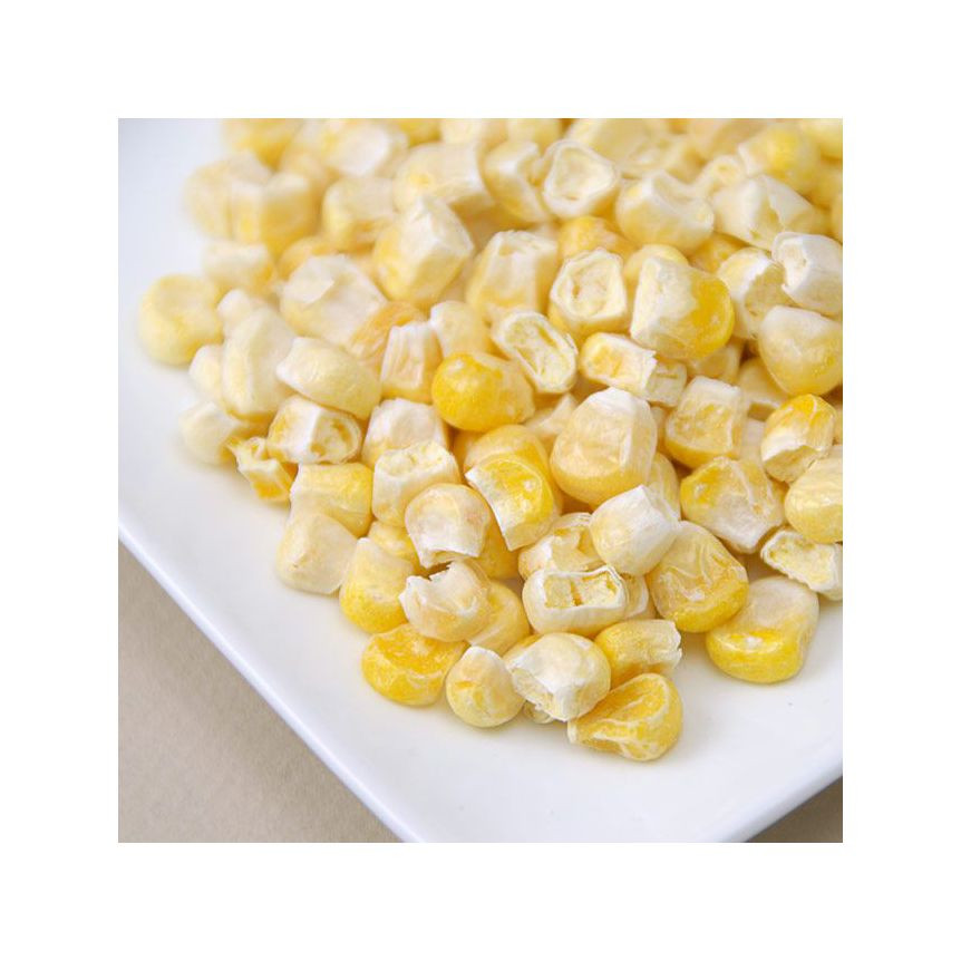 White corn in stock for international shipment and trade