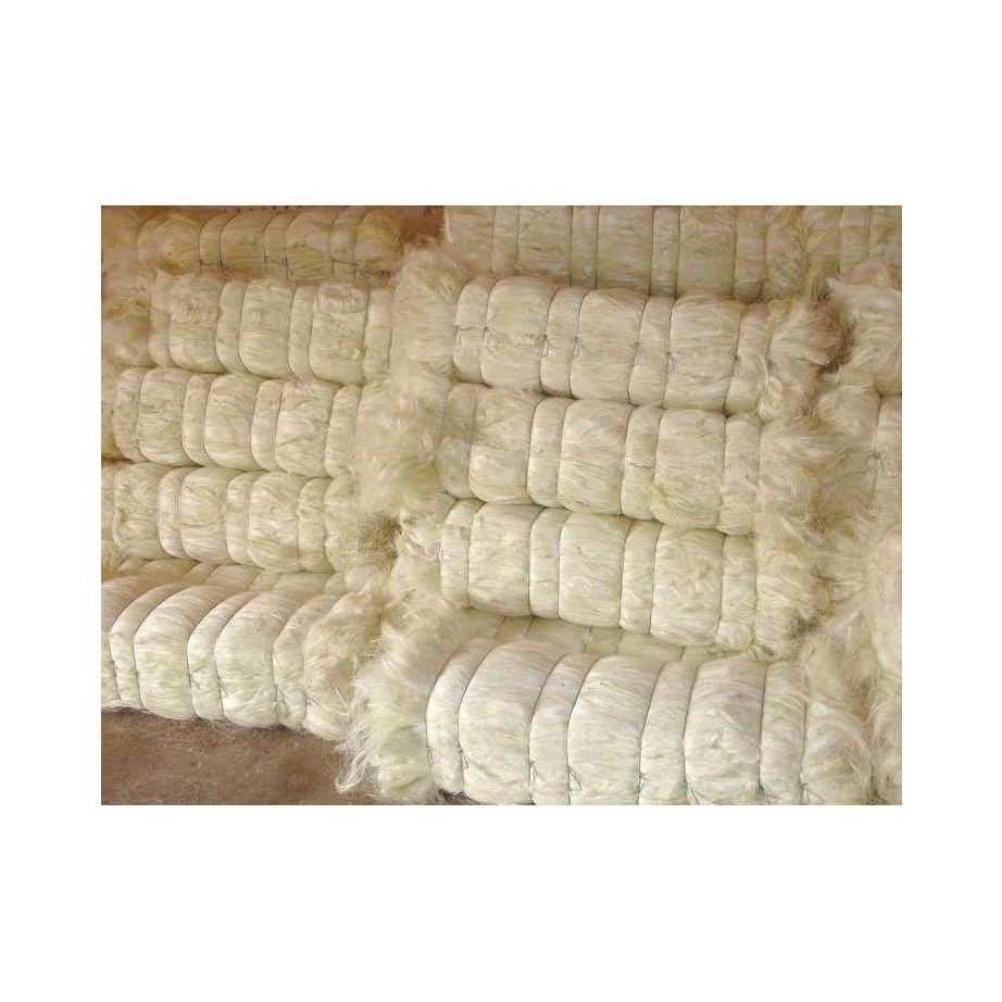 100% Natural Sisal Fiber /Factory Supply Raw Sisal Fiber Sisal Fiber Rope