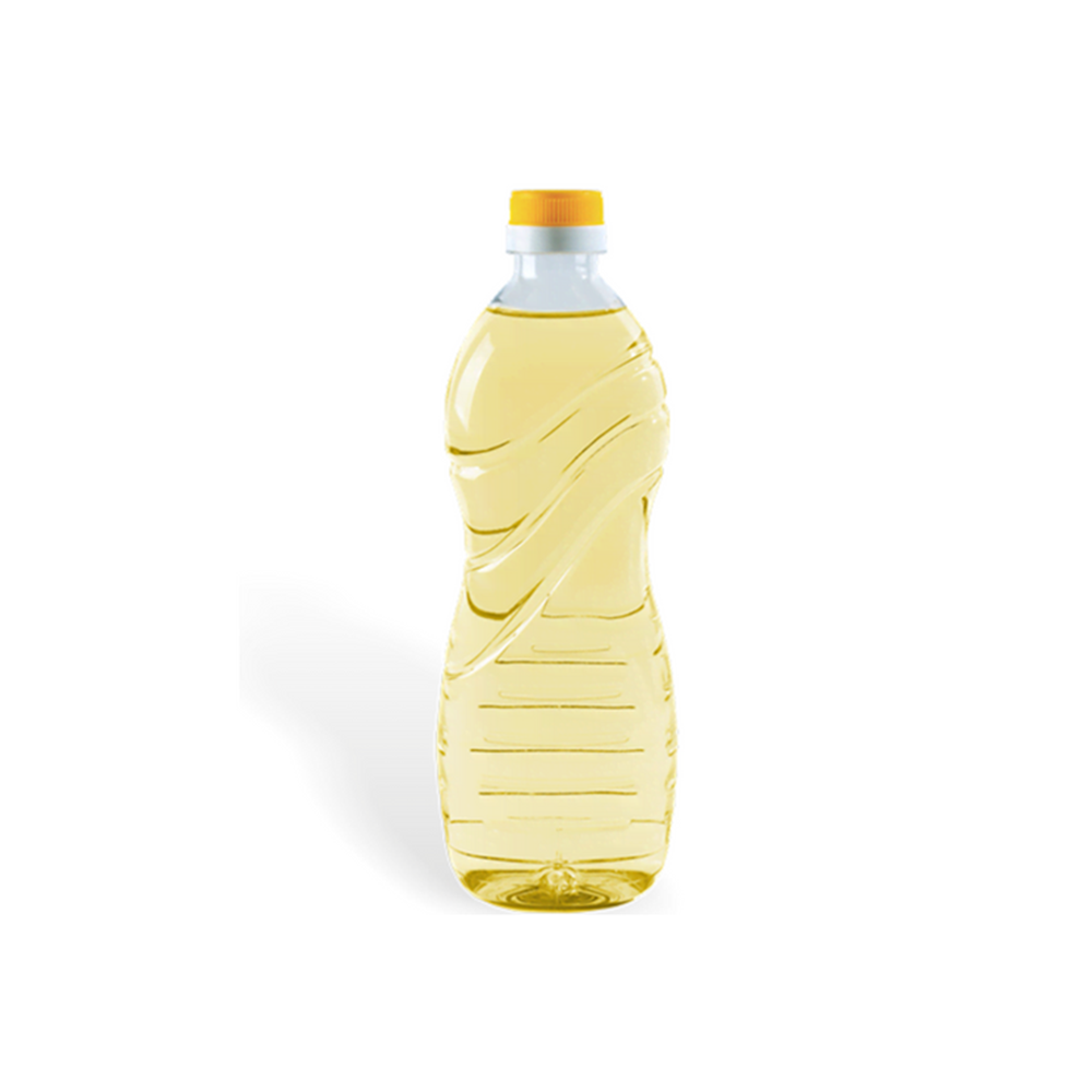 Vegetable oil cooking sunflower in stock