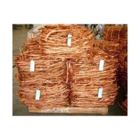 Clean and dry Copper Wire Scrap with minimal contamination