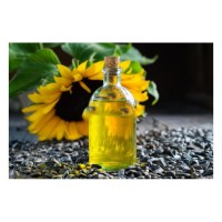 Refined Deodorized Winterized Cooking Sunflower Oil 1 L 100 Yellow Premium